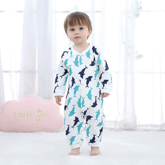 Baby Cute Design Long Sleeved Jumpsuit (bbj025)